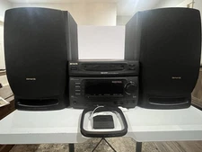 VTG Aiwa Receiver 5.1 SS 85 Watts RX-N757U W/2 Speakers SX-N757 60w Sounds Great