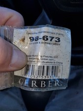 Gerber 98-673 Hot Stem And Bonnet For Tub And Shower