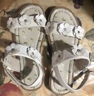 Girls Mudd White Flower Sandals Shoes Size 1 US  — photo 2
