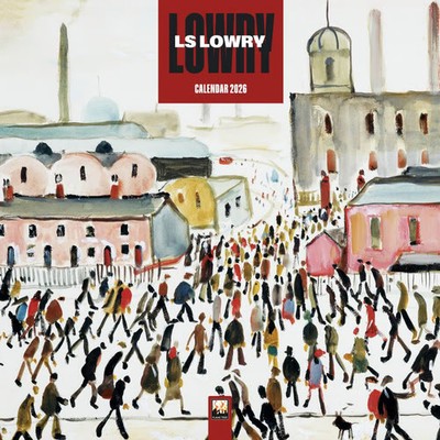 Flame Tree Publishing,  Lowry 2026 Wall Calendar