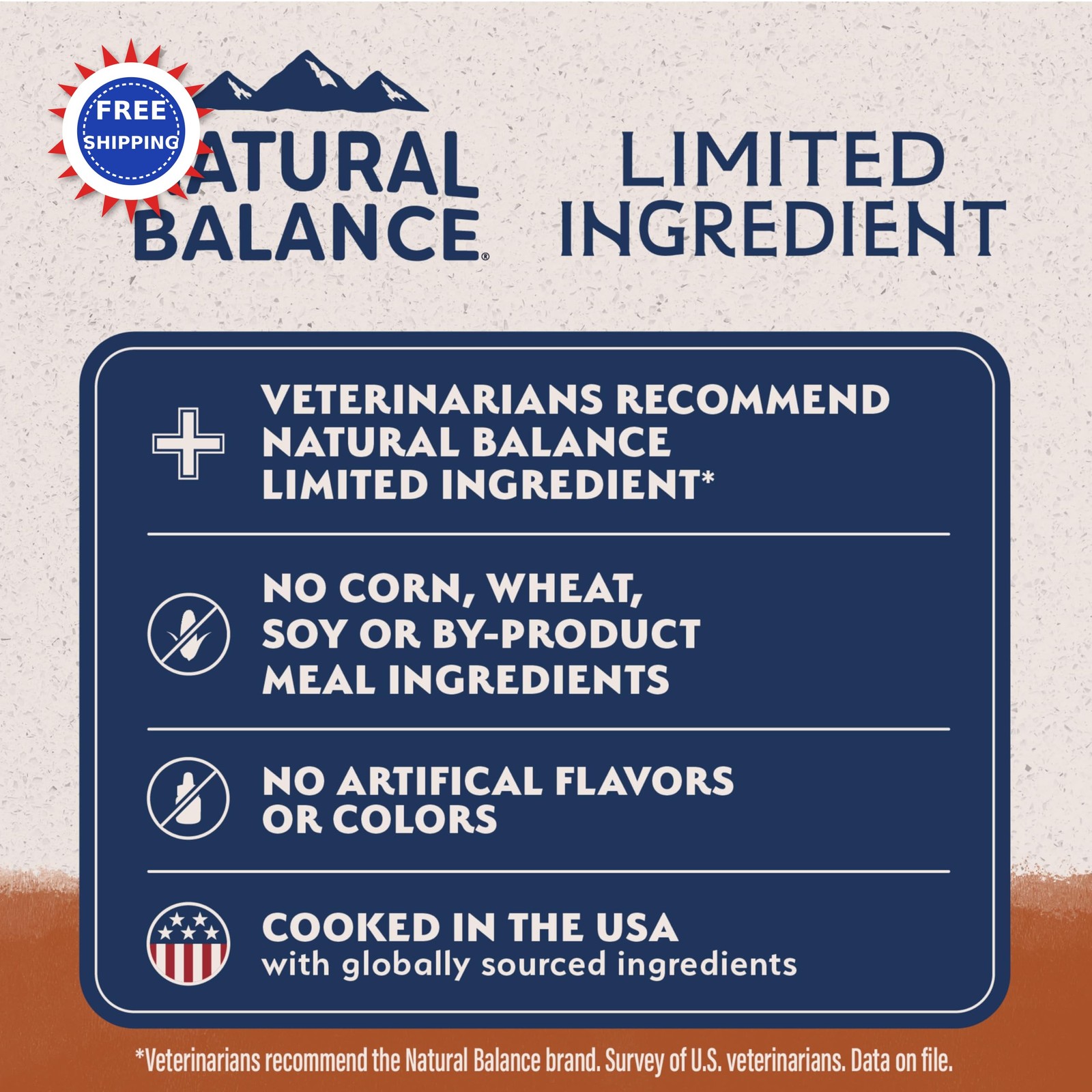 Dog Food Natural Balance Limited Ingredient Duck Brown Rice 22 Pound Adult Pack thumbnail 5