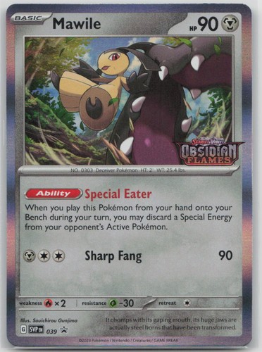 Mawile - (Prerelease) 039 SV: Scarlet & Violet Promo Cards Holo