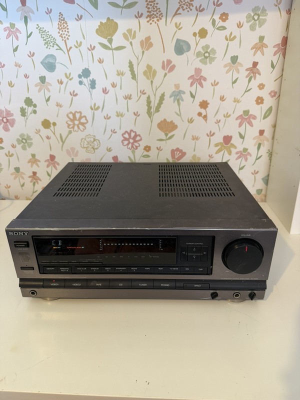 Sony TA-D505 Amplifier + Equaliser Integrated Stereo Amp Hifi Tested Working