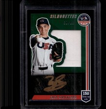 2022 Stars & Stripes Zach Strickland Signatures Jerseys Black Gold #/88