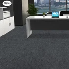 Carpet Tiles 24x24 inch 20 Pack Peel and Stick Rug Self Adhesive Deep Grey