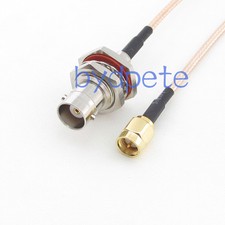8inch RG316 BNC female jack to SMA male plug RF Pigtail Caox Jumper Cable 20cm