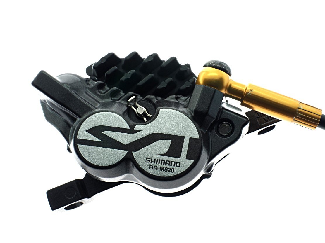 Shimano SAINT BL-M820-B BR-M820 4 Piston Brake Set w/Metal