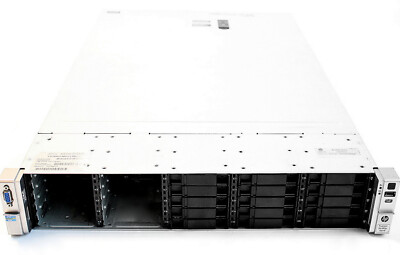 HP Proliant DL380p G8 Gen 8 Server  / 1x E5-2640 / 64GB RAM / 2xPSU / 25xSFF