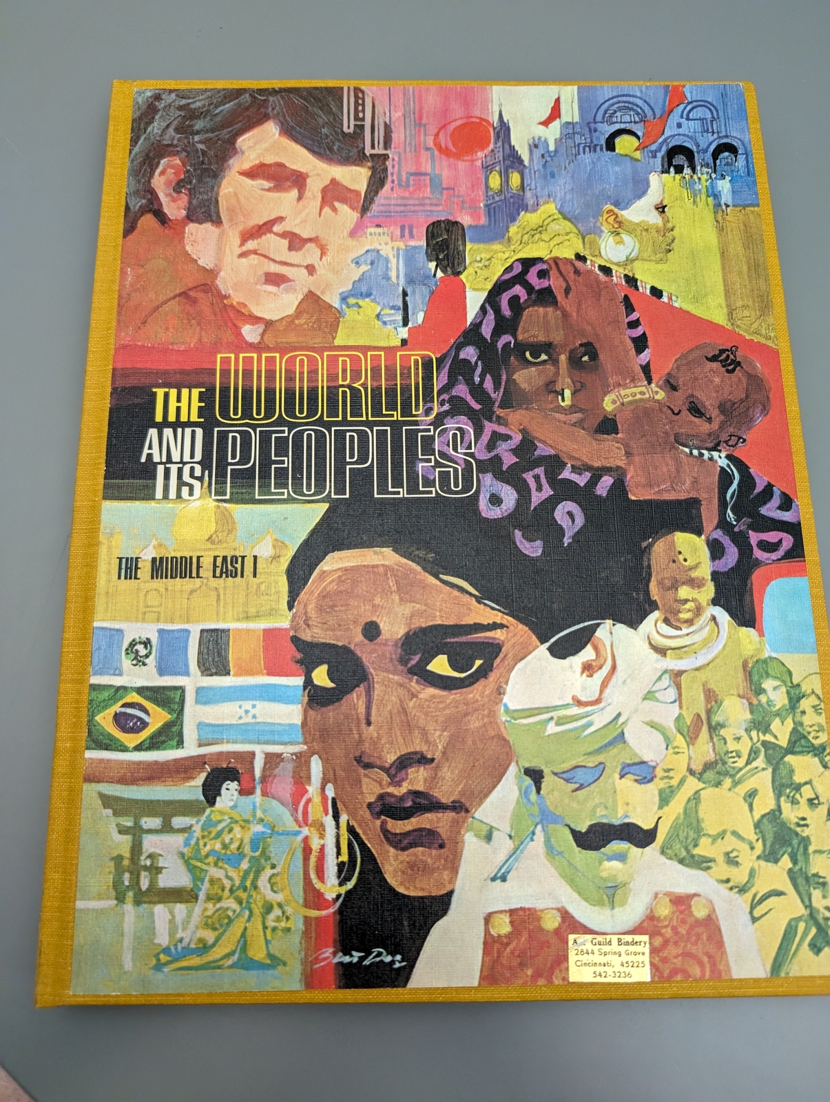 The World And Its Peoples: Middle East I (1966) HARDCOVER Rare SEE PICS