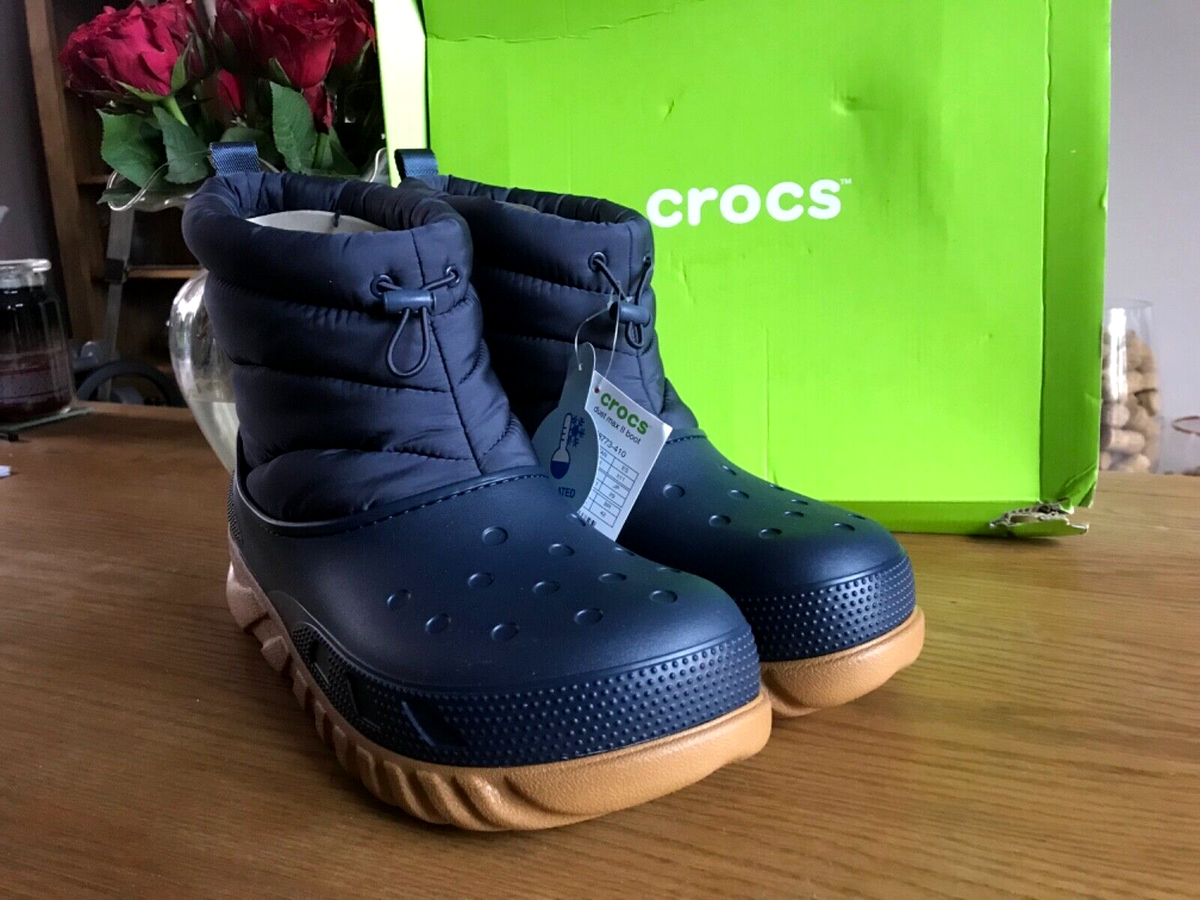 Crocs Duet Max Crocs Snow Shoes Crocs Duet Max II Clog Black