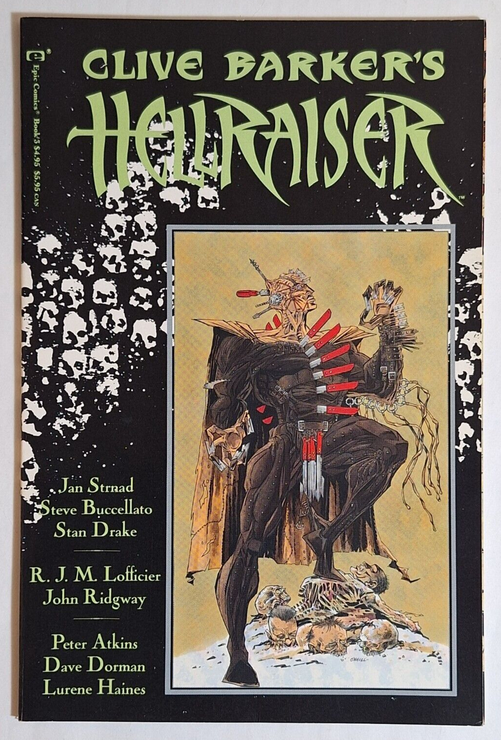 Hellraiser #3 (1989 Epic) Clive Barker