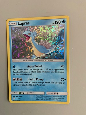 Lapras | McDonald's Promo 2019 | 5/12 | Holo | Pokemon Card | eBay