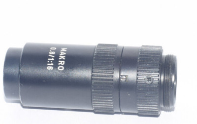 Leica Leitz Makro 0.8/ 1  16 iris Diaphragm Microscope Photo Lens Screw Mount