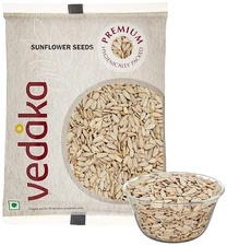 Amazon Brand - Vedaka Premium Raw Sunflower Seeds, 200 g Free Shipping