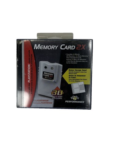 PS MEMORY CARD See Through Orange SCPH-1191 Playstation Official