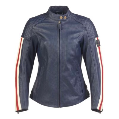 GENUINE Triumph Motorcycles Braddan Women's Air Race Retro Leather