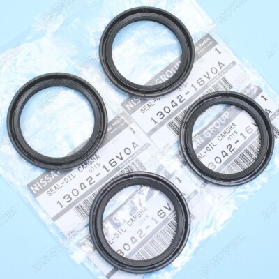 New OEM Nissan 300ZX Pulsar Infiniti Front Camshaft Oil Seal SET