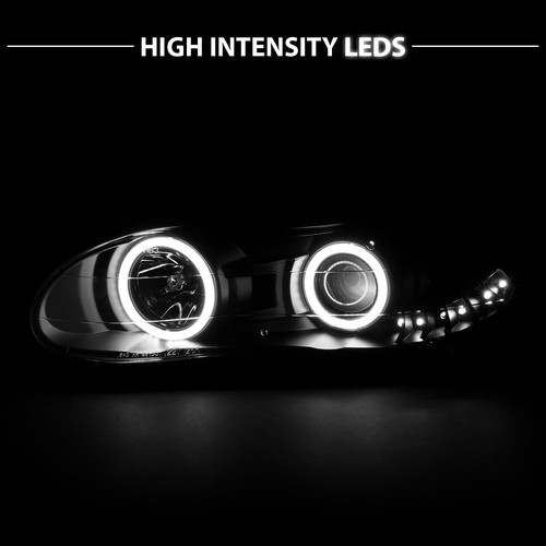 Par de faros proyectores LED para Chevy Camaro 1998 1999 2000 2001 2002 - Imagen 8 de 10