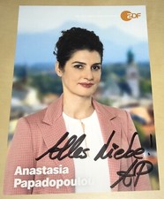 Anastasia Papadopoulou signierte Autogrammkarte Autogramm Die Rosenheim Cops #23
