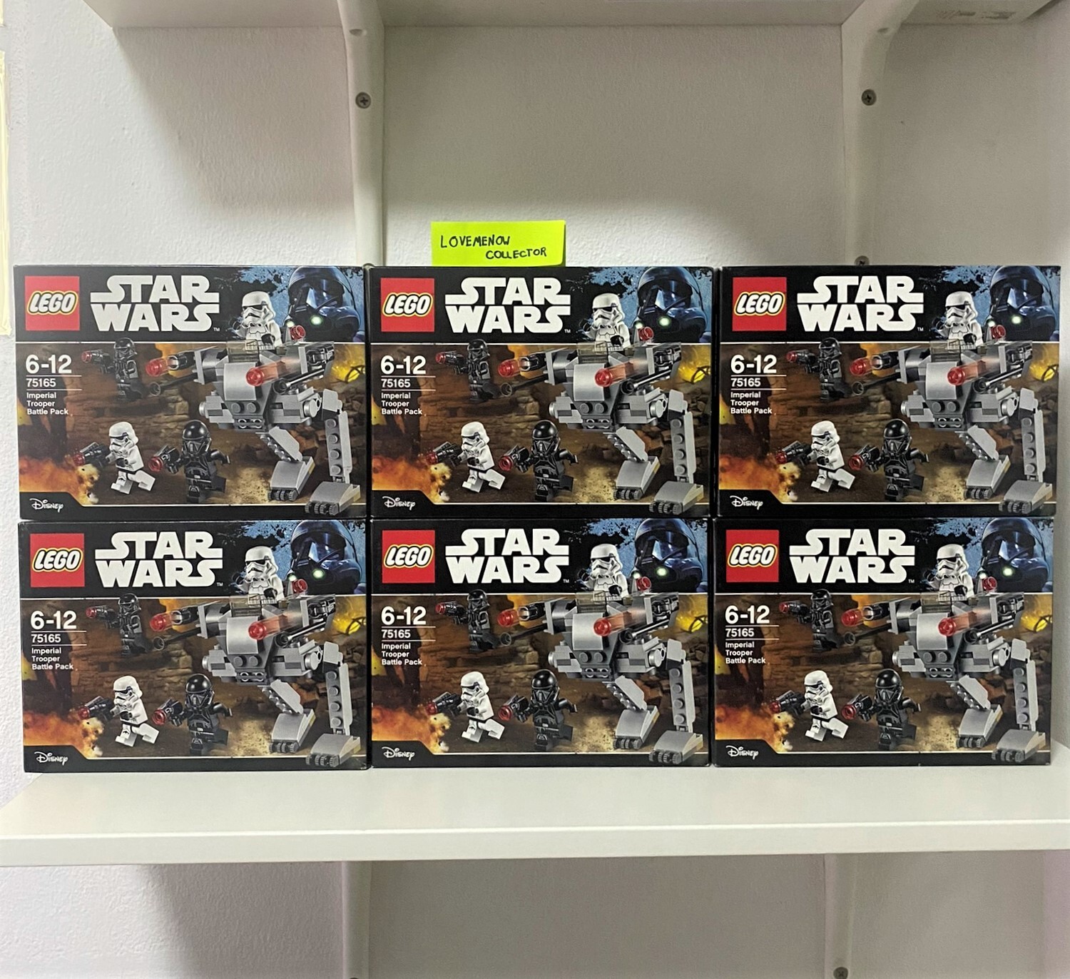 LEGO Star Wars Imperial Trooper Battle Pack 75165 New & Sealed 6 Packs