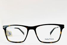 NAUTICA N8134 206 Tortoise Unisex Square Full Rim Eyeglasses 54-18-145 B:39 