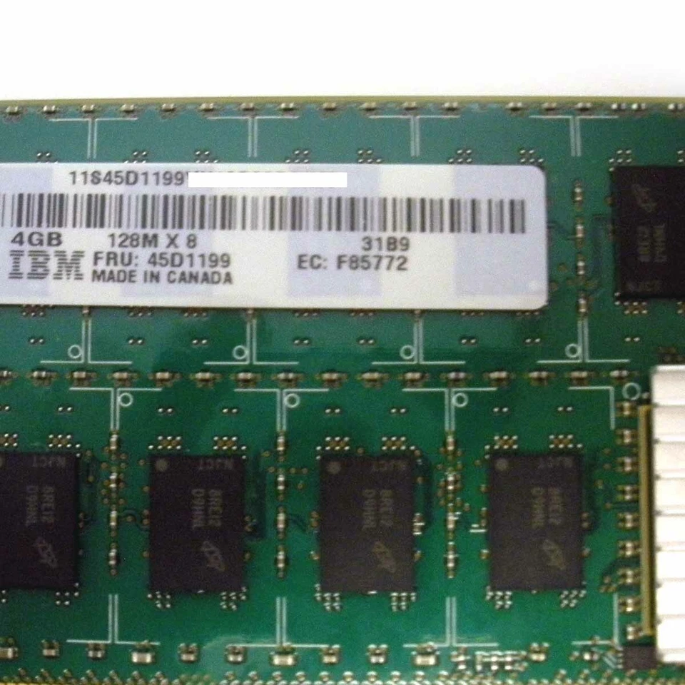 IBM 45D1199 Memory 4GB DDR2 DIMM 533MHz - Image 3 of 3