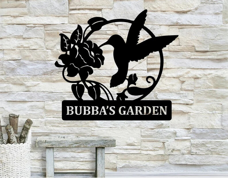 3D Metal Acrylic Silhouette Wall Art Personalized USA Home Garden Decor