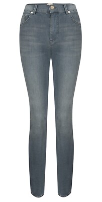 French Connection Skinny Damen Jeans (Grau/Blau) Neu SS23