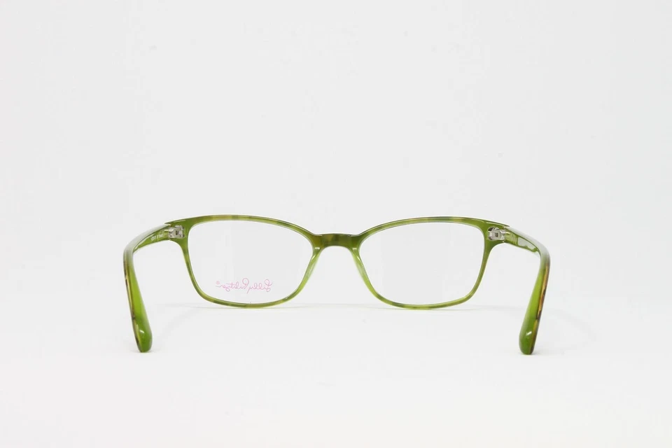 Óculos femininos Lilly Pulitzer cor Brewster granito limão tamanho 48mm NOVO! - Imagem 4 de 4