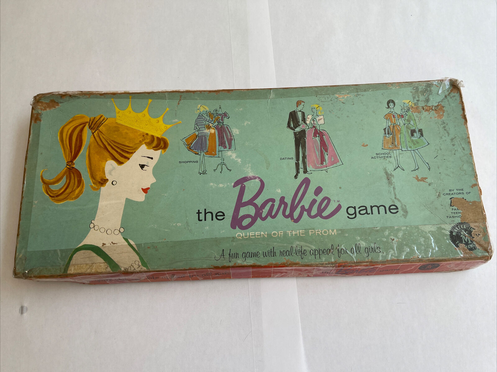 Peças de reposição para jogos de tabuleiro: The Barbie Game Queen of the  Prom 1960 Mattel