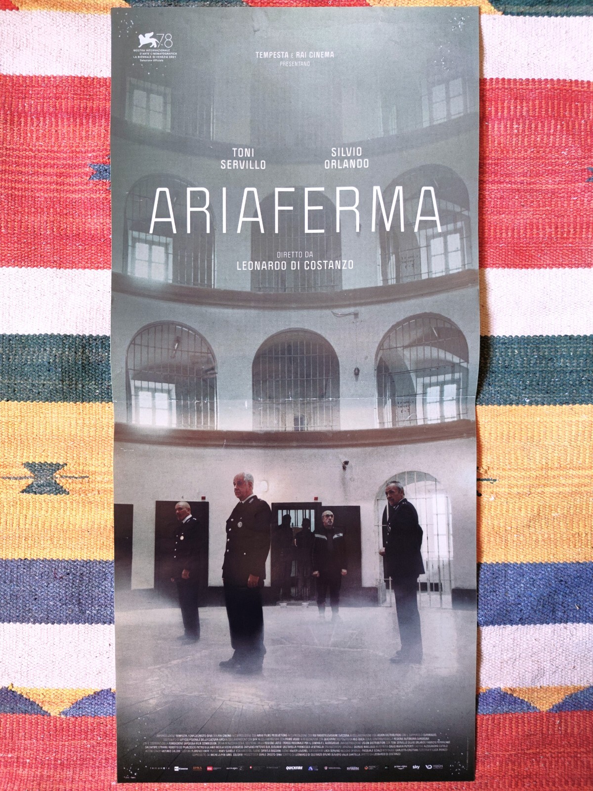 Locandina originale film Ariaferma (2021) - Regia di Leonardo Di Costanzo