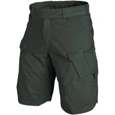 Helikon UTL Tactical Urban Shorts Mens Ripstop Hunting Cargo Pants Jungle Green