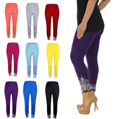 AU Women Gym Yoga High Waist Crop 3/4 