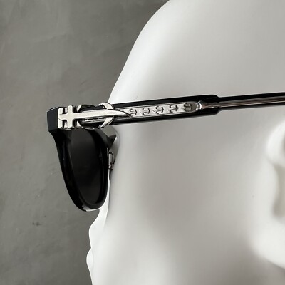 CHROMEHEARTS/ BLACK SILVER FRAME CLASSIC STYLE SUNGLASSESES 8133
