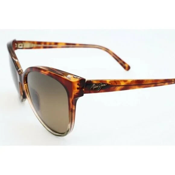 Maui Jim Olu Olu MJ 537-10A Cat Eye Tortoise Sunglasses Polarized