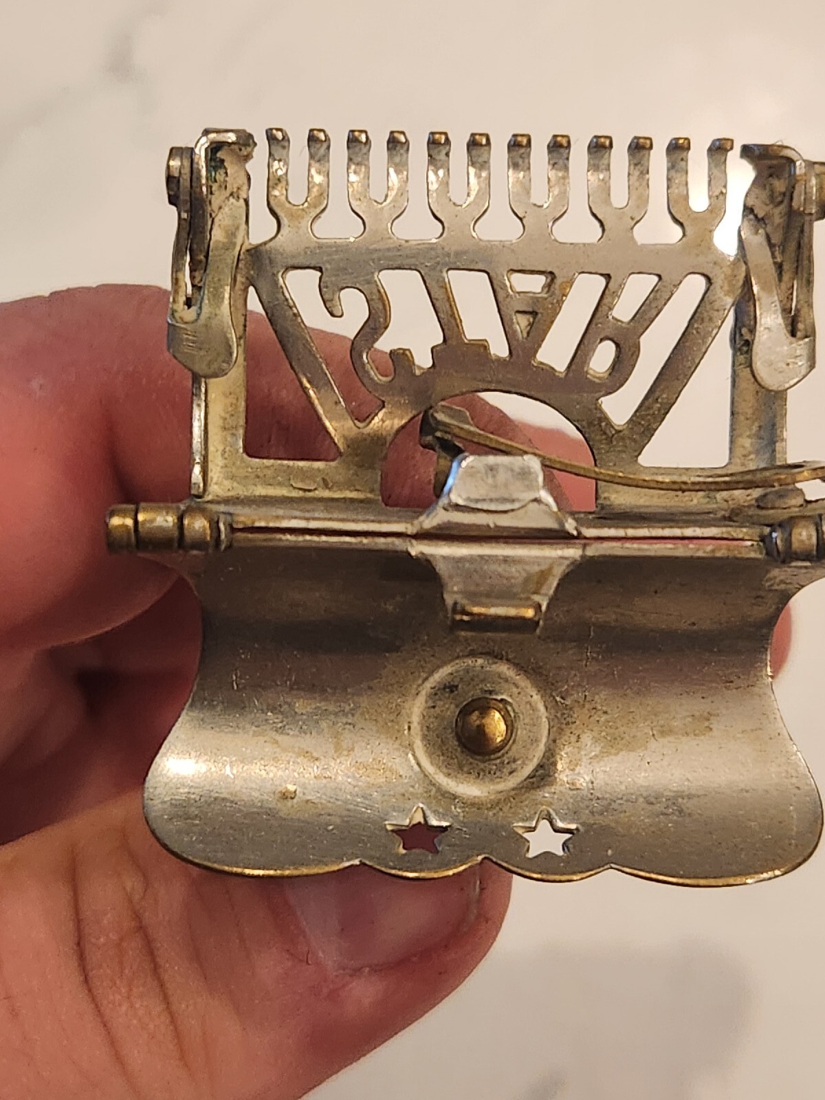 Antique 1900s KAMPFE BROS STAR Safety Razor, NY