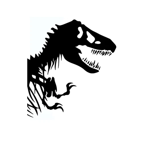 Dinosaur T Rex Decal Sticker for Macbook Air/Pro Laptop Car Window Bimper Wall - Image 2 of 4