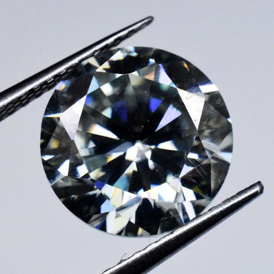 3.50 Ct Round D Color 9 MM Brilliant Moissanite Excellent Loose Gemstone