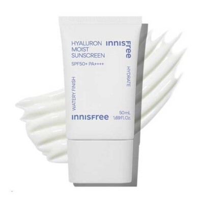 Innisfree Hyaluron Moisture Sunscreen SPF50+ PA++++, 1.69 fl. oz