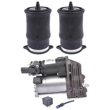 Paar Hinten Luftfederb&auml;lge + Kompressorpumpe Ersatz f&uuml;r Mercedes Viano Vito W639