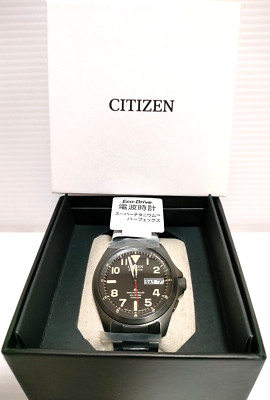 Citizen Promaster Land AT6085-50E Eco-Drive Super Titanium Sapphire Herrenuhr JP