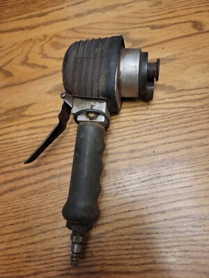 HANSEN 10 PNEUMATIC AIR TOOL DRILL MECHANIC HEAVY DUTY VTG OLD METAL JAPAN RARE