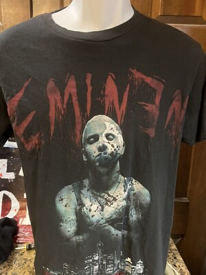 Eminem - Black Shirt.  Medium 2020 Marshall Bruce Mathews Slim Shady Encore