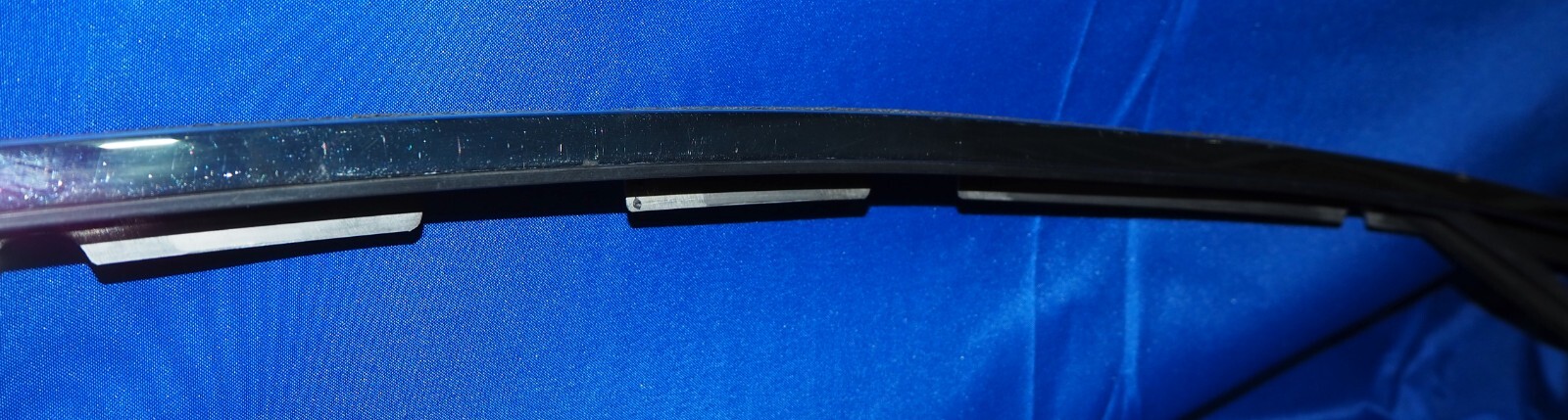 2010-2020 Aston Martin Rapide Driver Left Upper Door Molding Chrome Trim Nice OE