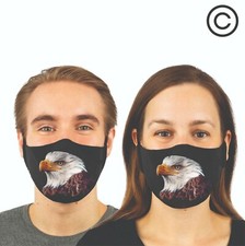 eagle couples matching face masks - couple face mask   2 pcs 