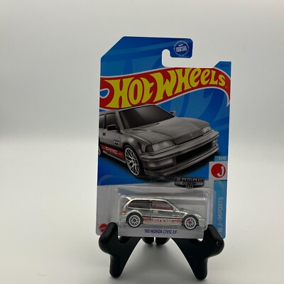 Hot Wheels 2023 1990 Honda Civic EF Zamac Walmart Exclusive 1:64