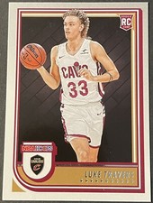 2022-23 Panini NBA Hoops Luke Travers Rookie Card Cleveland Cavaliers #272 RC