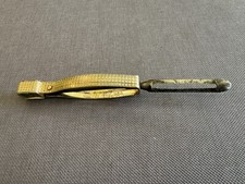 VINTAGE EKCO SLIP PRUF NEE ACTION PEELER WITH BEAN SLICER 6-3/4" MADE in USA
