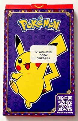 mcdonalds pokemon card box Mcdonald's Japan Promo Pack 2025 Wx2 / / 1 Artist McDonald's running Dragon-type Pokémon and