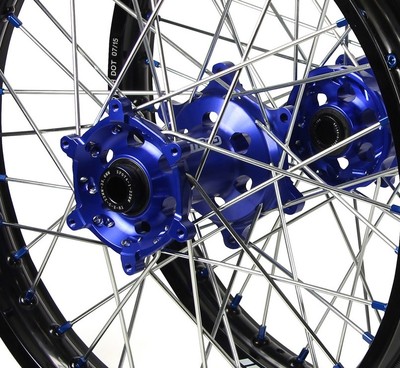 Kawasaki KX85 Big Wheel 2013 2014 2015 2016 Wheels Set Blue Black